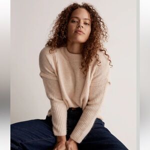 Madewell Cable Havener Pullover Sweater